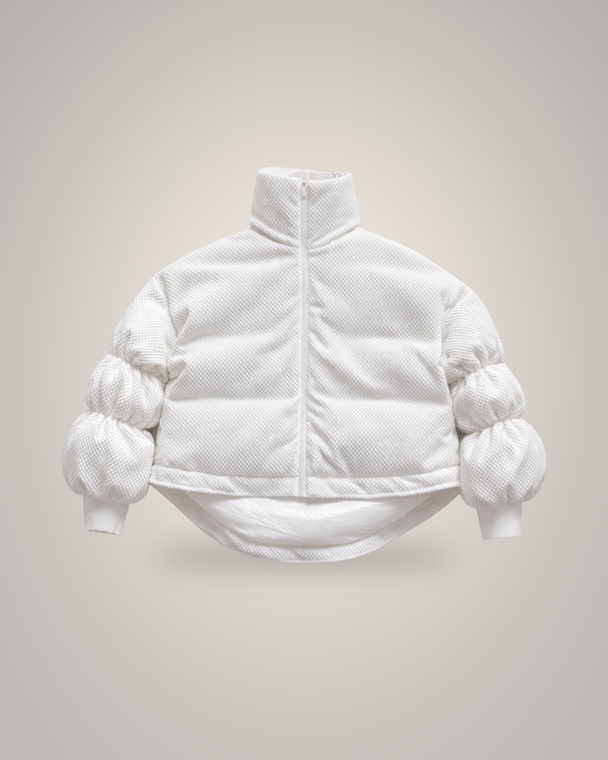 House of Nova Anchor Coat in textured tech fabric